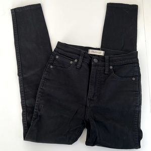Madewell / 10” Skinny Jean in Black